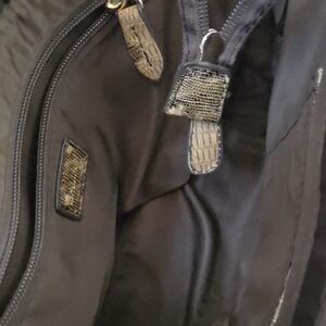 Michael Kors Snakeskin Satchel with Gold Accents